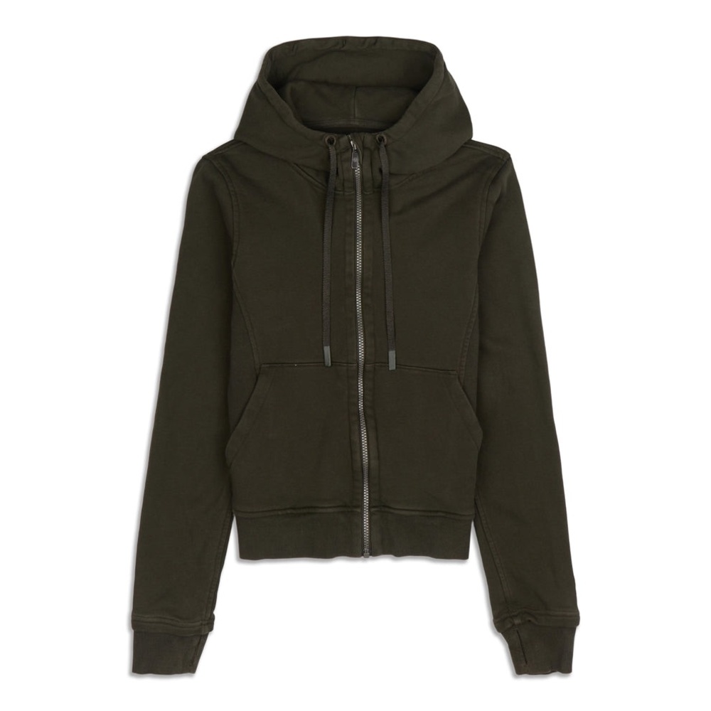 Lululemon Press Pause Jacket Dark Olive Size 6